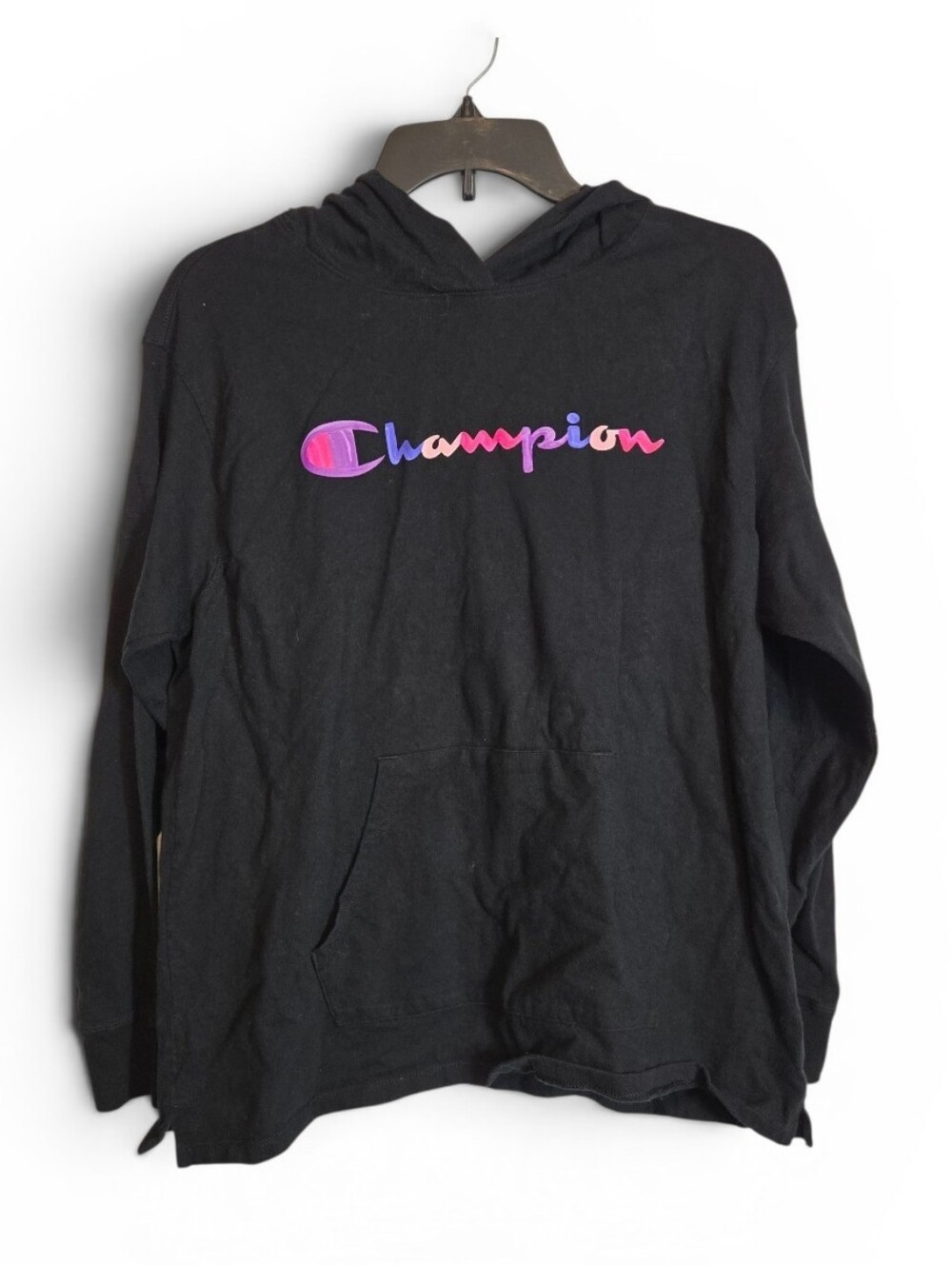 Champion | Black Long Sleeve Shirt | Women Size Large